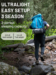 MIER Lanshan 2 Person Ultralight Backpacking Tent Camping Pole Tent Tent MIER LANSHAN