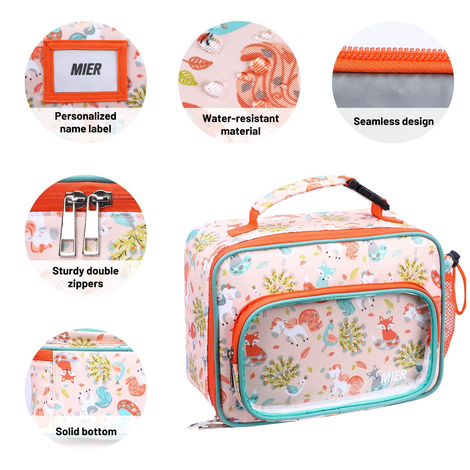 Lunch Box with Name (Insulated), 15 Designs