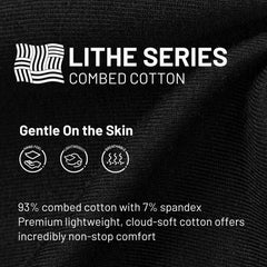 MIER Men's Long Sleeve Shirts Soft Stretch Combed Cotton Tees Crew Neck Classic Fashion Casual T-Shirt MIER