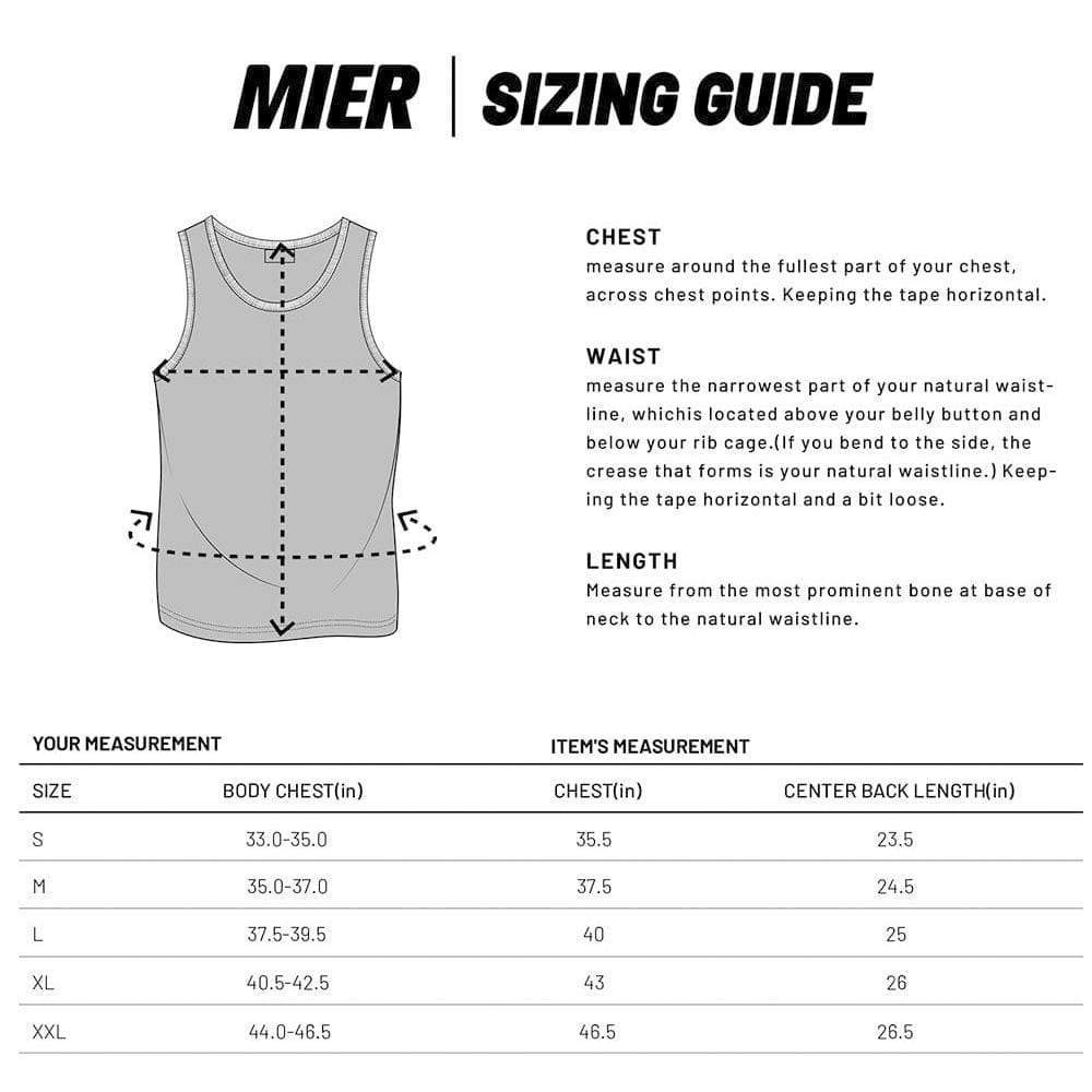 MIER Women Workout Sleeves Tanks Tops Tank top MIER