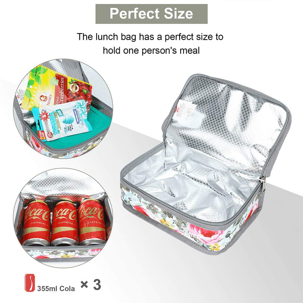 MIER Portable Insulated Mini Lunch Bag for Kids