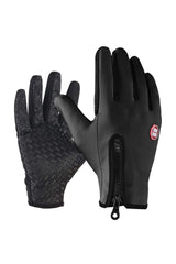 Warm Gloves Touch Screen Gloves Windproof Gloves for Hiking, Running, Cycling Gloves Black / Medium MIER