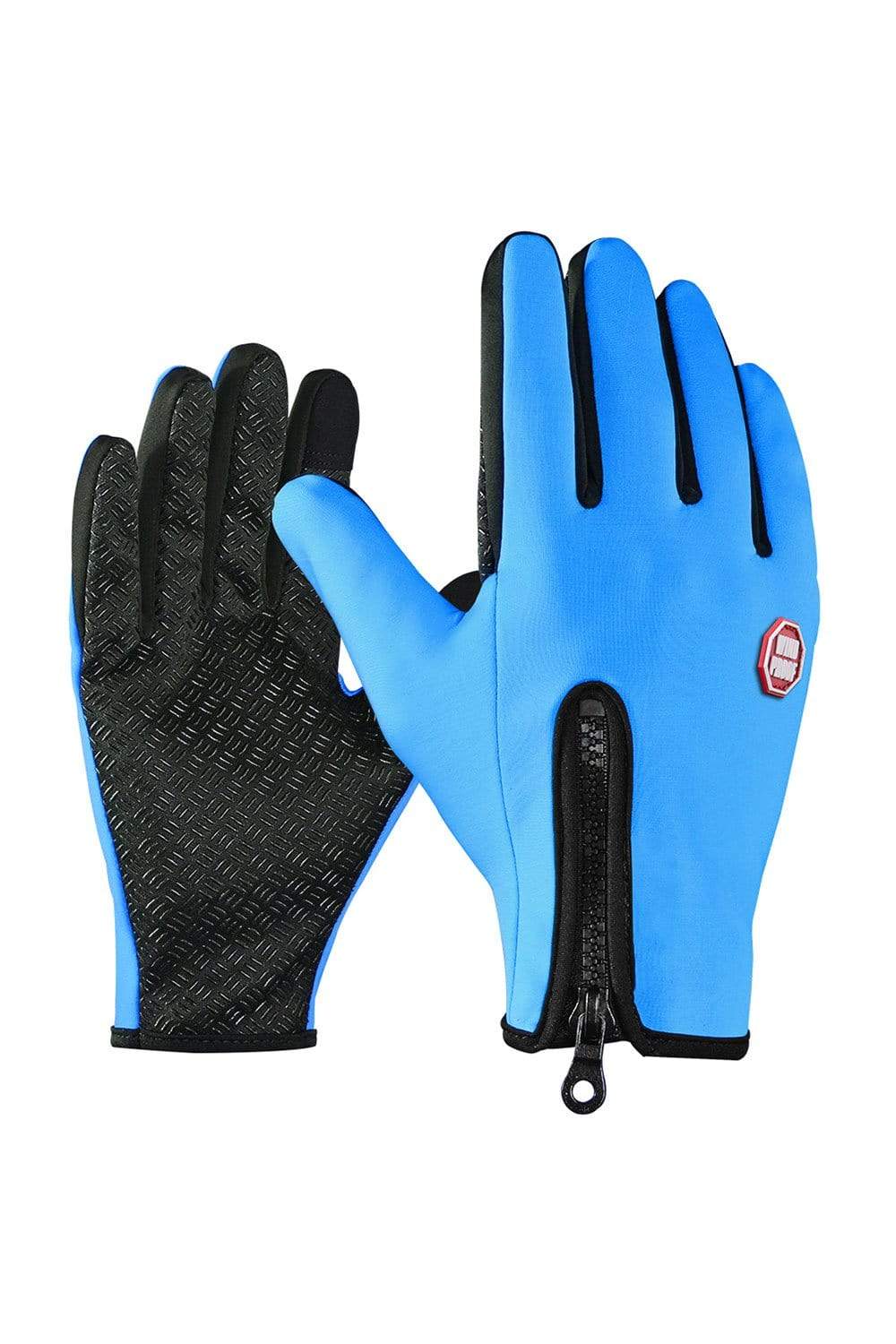 Warm Gloves Touch Screen Gloves Windproof Gloves for Hiking, Running, Cycling Gloves Blue / Medium MIER