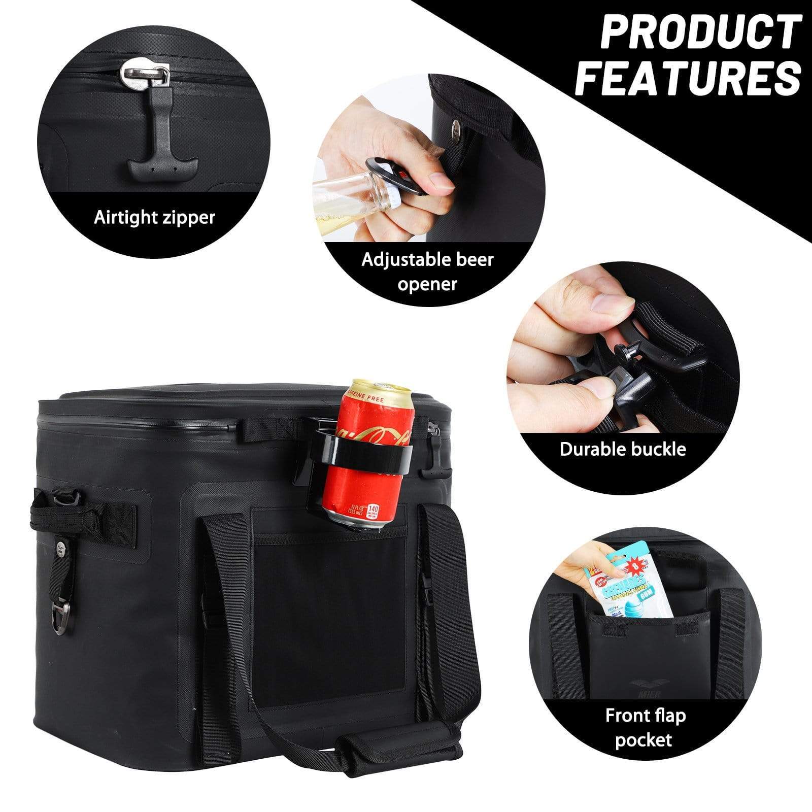 Waterproof Insulated Soft Cooler Bag Cooler Bag MIER