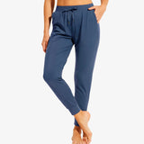 Women Joggers with Pockets Lightweight Athletic Sweatpants Women Active Pants Navy Blue / XS MIER