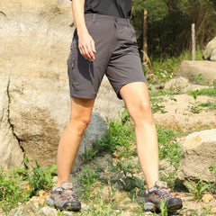 Women Quick Dry Stretchy Hiking Cargo Shorts with 5 Pockets Hiking Shorts MIER
