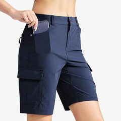 Women's Echo Taiga Lightweight Hiking Shorts SHORTS 2 / Navy MIER