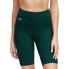 Women's High Waist Yoga Tummy Control Stretch Shorts, 8 Inch Women Yoga Shorts MIER