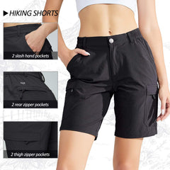 Women's Tek-Trek Breathable Outdoor Hiking Shorts SHORTS MIER