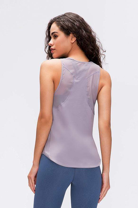Women's Yoga Shirts Short Sleeve Gym Tank Tops MIERSPORTS