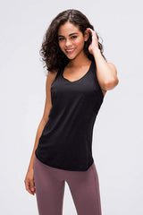 Women's Yoga Shirts Short Sleeve Gym Tank Tops MIERSPORTS