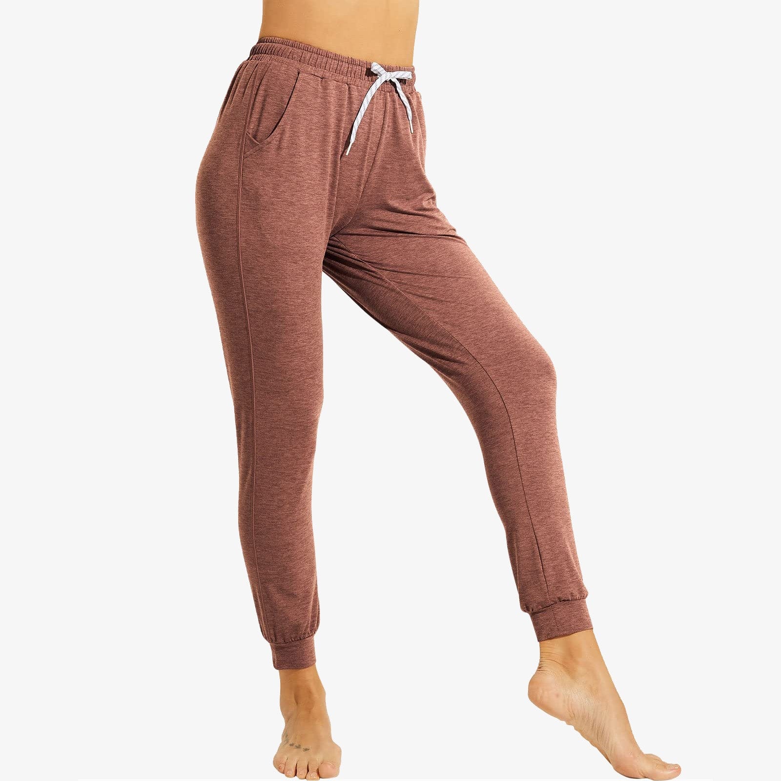 Women Ultra-soft Workout Sweatpants Joggers with Pockets Women Active Pants MIER