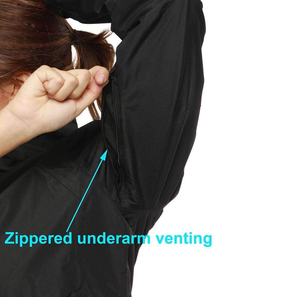 MIER Waterproof Rain Jacket for Women Lightweight Raincoat