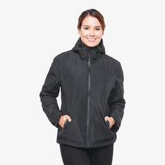 Women Waterproof Lightweight Rain Jacket Jackets&Coats S / Black MIER