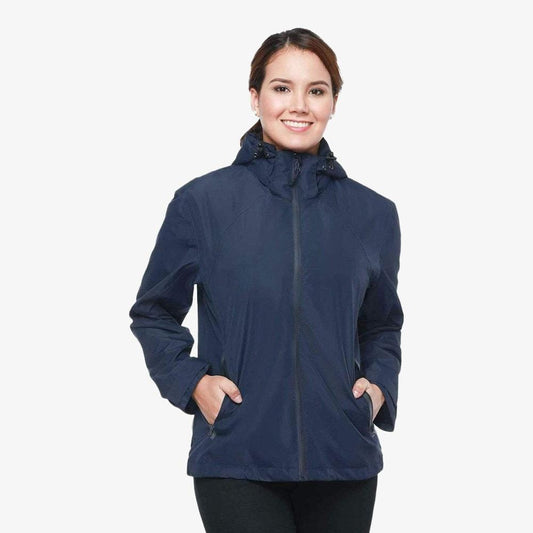 Women Waterproof Lightweight Rain Jacket Jackets&Coats S / Navy MIER